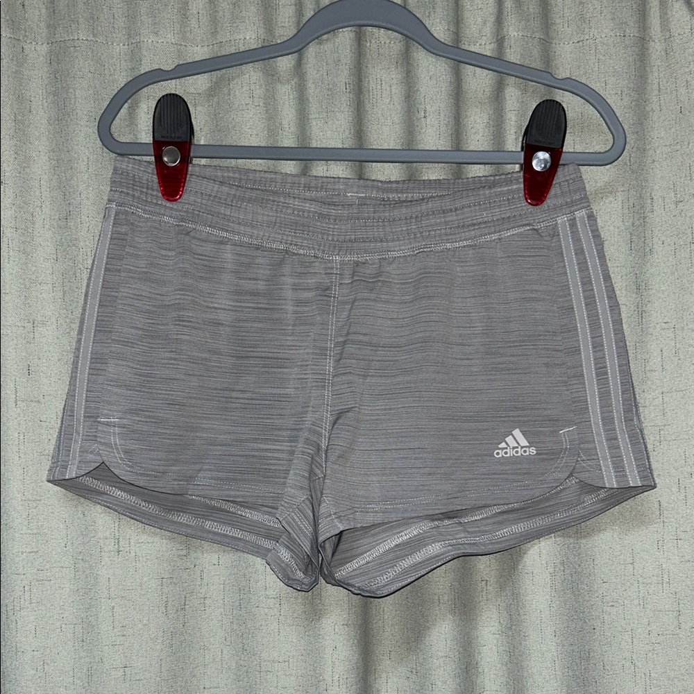 Adidas Women's Athletic Gray Shorts